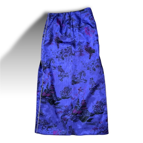 Zara midi slit Japanese style skirt size small new - Picture 1 of 4